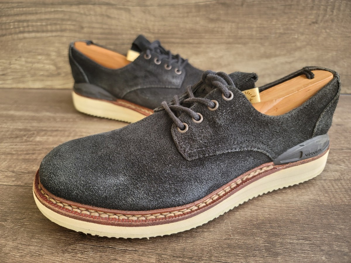 Visvim Virgil Men's Low Top Black Suede Shoes Size 8. | eBay