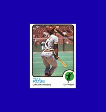 Pete Rose 1973 Topps #130 - Cincinnati Reds - Gem Mint