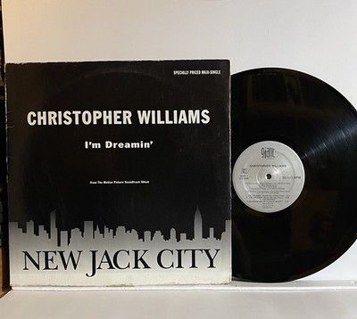 Christopher Williams - I m Dreamin   12  vinyl on Giant US VG Cond 1991
