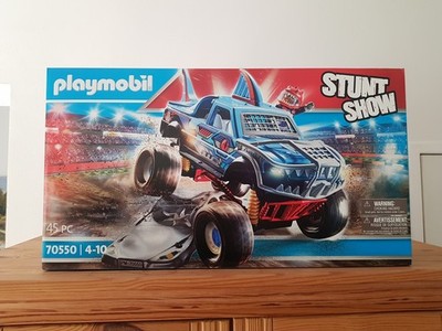 Playmobil 70550 Stunt Show Shark Monster Truck 70836 Air Stunt Show