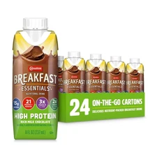 (2 pack) Carnation Breakfast Essentials High Protein Nutritional Drink Shakes, R