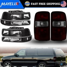 For 2000-2006 Chevy Suburban 1500 2500 Tahoe Headlightstail Lights 6pcs Lh Rh For 2000-2006 Chevy Suburban 1500 2500 Tahoe Headlightstail Lights 6pcs Lh Rh