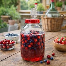 5L Gärglas Einmachglas Gurkenglas Vorratsgläser Behälter Fermentier S14