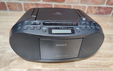 Sony Boombox AM/FM Radio CD Cassette Player CFD-S70