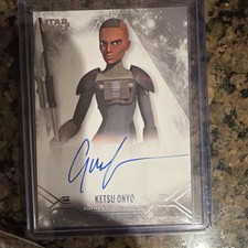 Topps Star Wars Stellar Signatures Ketsu Onyo Gina Torres Autograph Card