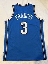 Steve Francis Reebok Orlando Magic Authentic Jersey Size 40 Vintage Autograph