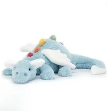 Jellycat Sky Dragon 50cm Large Size Brand New w Tags Dust Bag