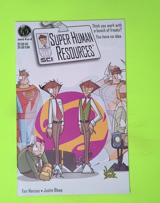 Super Human Resources #4 Vol. 1 APE Entertainment High Grade Comic Book X107-292