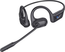 Open Ear Headphones with Mic, 29g Bluetooth Headset