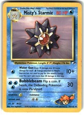 Misty's Starmie 56/132 Uncommon Gym Heroes Pokemon Unlimited Moderately Played on eBay