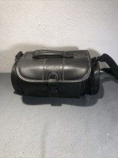 Vintage Sony Camera Bag Shoulder Strap Padded 90s Carry Case 12x6 in