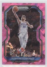2020-21 Panini Prizm Pink Ice Prizm Furkan Korkmaz #160 0y59