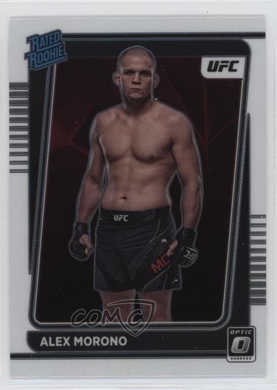 2022 Panini Donruss Optic UFC Rated Rookie Alex Morono #104 3o2
