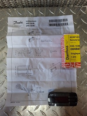 Danfoss Part 084B8575 ADAP-KOOL Remote Setting Display EKA 164B 12V