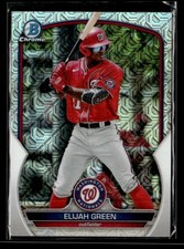 2023 Bowman #BCP-23 Elijah Green Chrome Prospects Mojo Refractors card