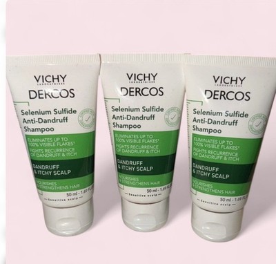 Vichy Dercos Selenium Sulfide Anti-Dandruff Shampoo 50ml Travel Size