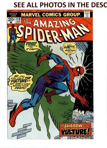 The Amazing Spider-Man #128 Jan 1974 VF- Marvel Comics (HG)