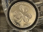 2016 Ireland Shamrock 1 oz .999 Silver Proof Deep Cameo RARE LOOK