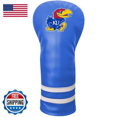 Team Golf Ncaa Kansas Vintage Fairway Headcover Color - Printed Team Golf Ncaa