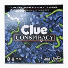Clue Conspiracy Mystery Solving Deduction Strategy Board Game 