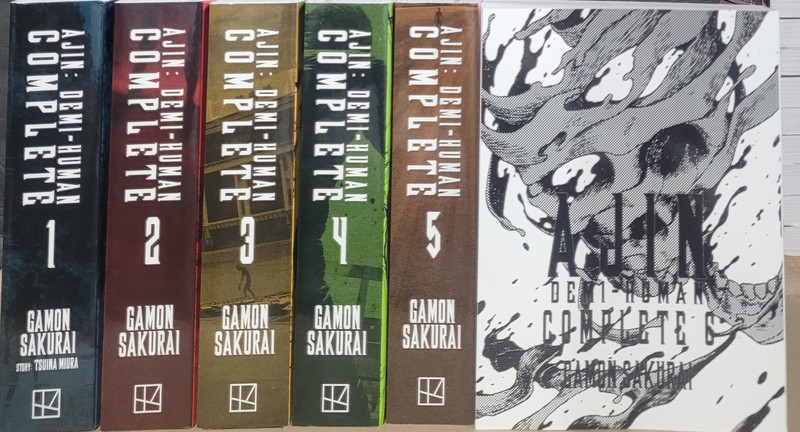 Ajin Demi-human Complete Omnibus volumes 1-6 English Manga Graphic Novels KC