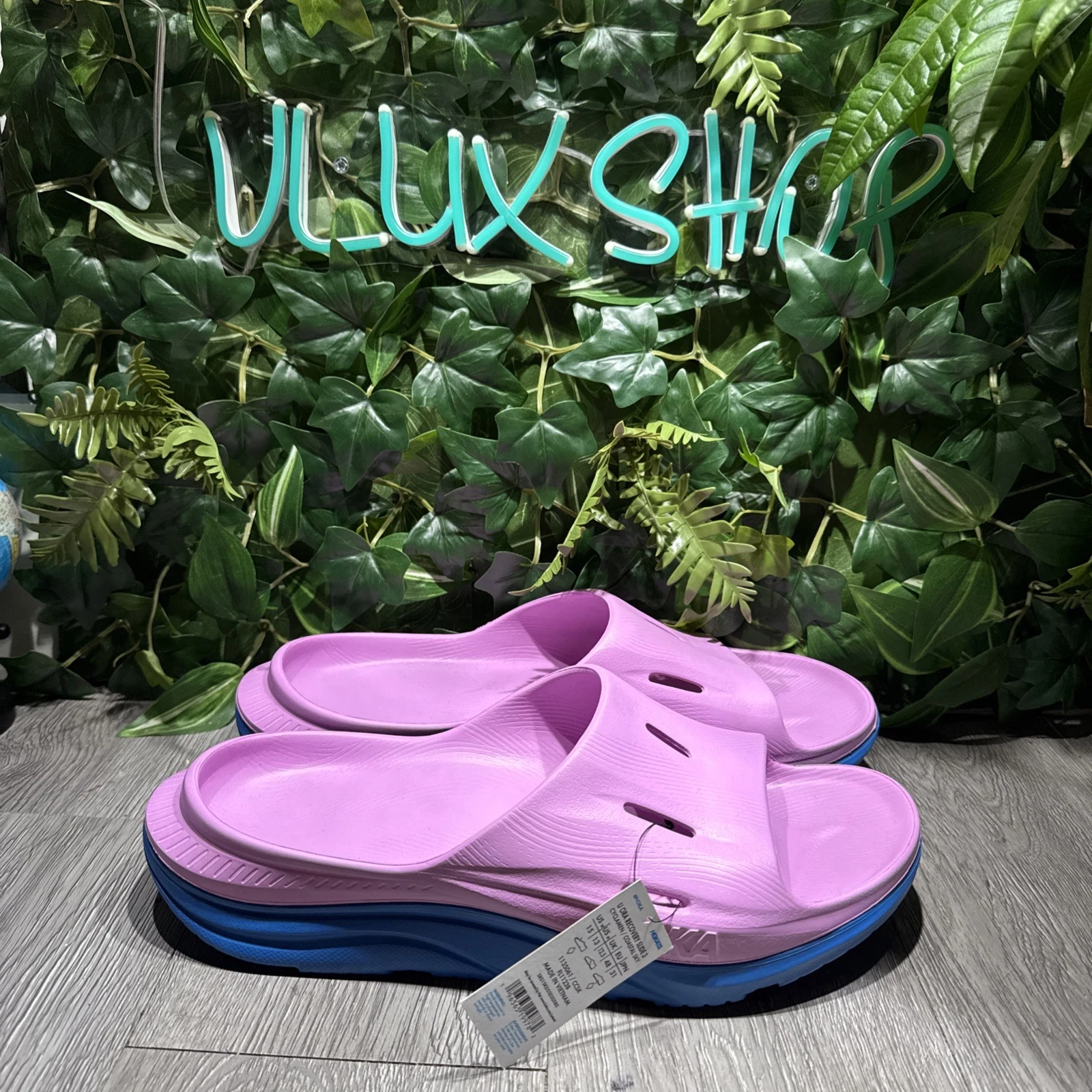 HOKA ONE ONE Hoka Ora Recovery Slide 3 Donna Taglia 11 Uomo 9 Ciclamino Coastal Sky 1135061 CCSK