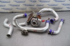 1995 Acura Integra Ls 1.8l B18b Aftermarket Log Style Turbo Kit Ic Piping
