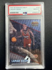 1999 Bowman’s Best Lamar Odom #104 Rookie Lakers PSA 10