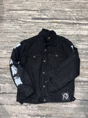 The Weeknd XO 2017 Levi's Gジャン The Weeknd x Levi's Sherpa Denim Jacket Collection XO Size Small