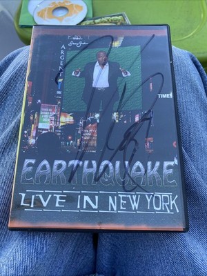 Earthquake Live New York - Comedy DVD SIGNED by Quake House - DVD