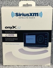 SiriusXM NEW Onyx EZ Radio With Home Kit Model XEZ1H1 Portable Satellite Radio