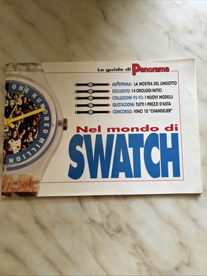 swatch katalog 1992 -ed. menschen