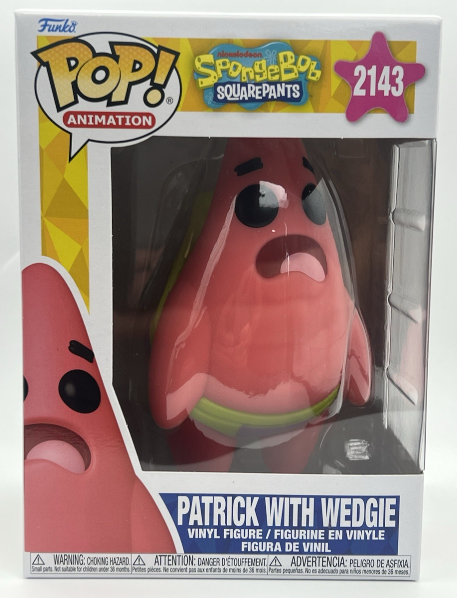 Funko Pop! Patrick With Wedgie #2143 Spongebob Exclusive Vinyl +