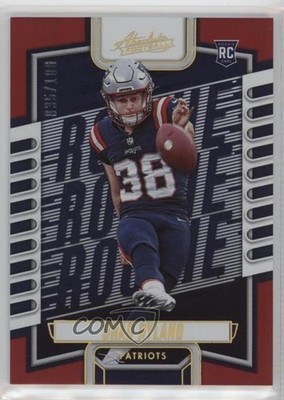 2023 Panini Absolute Rookies Red Spectrum 35/100 Chad Ryland #197 Rookie RC 0pb4