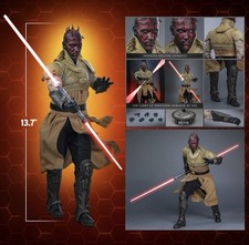 HOT TOYS DARTH MAUL CONCEPT ART EXCLUSIVE SET NEW SHIPPER SEALED MMS778