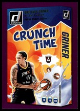 2025 Donruss WNBA #14 Brittney Griner Crunch Time Press Proof Purple