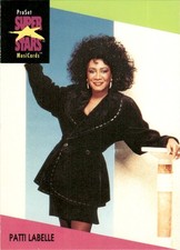 1991 ProSet Super Stars MusiCards Rock Pop Rap Patti Labelle Set Break #62