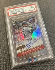 2020 Optic Highlights Signatures Prizm Fernando Tatis Jr. Auto PSA 9 Mint Padres