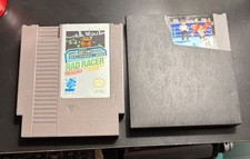 Rad Racer & Pro Wrestling- Nintendo Entertainment System NES 2 Game Lot - Tested