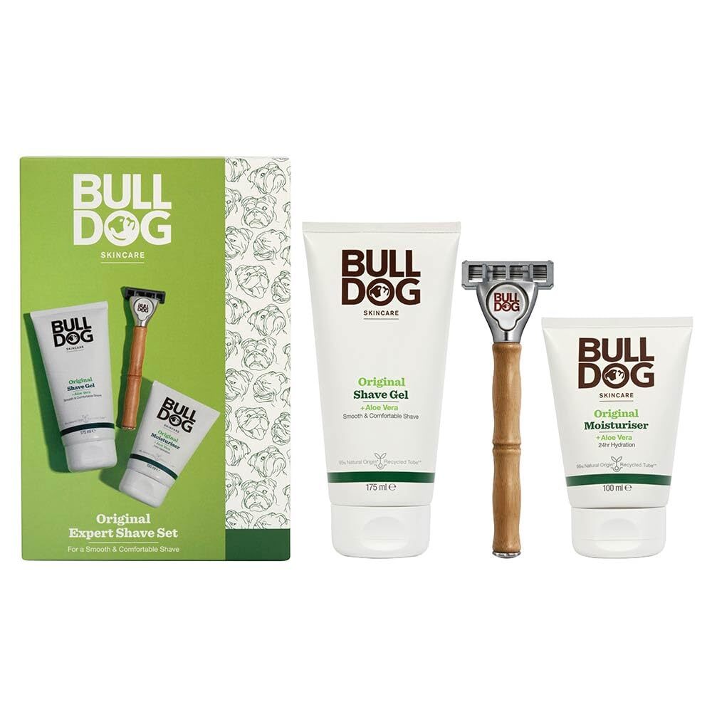 BULLDOG Skincare - Original Expert Shave Giftset for Men | Smooth & Comfortable