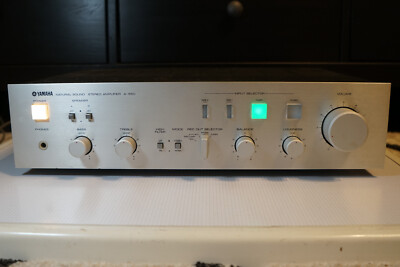 Yamaha A-550 Vintage Integrated Stereo Amplifier (1979-81