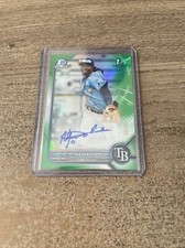 2022 Bowman Chrome Green Alejandro Pie RC Rookie AUTOGRAPH #’D /99