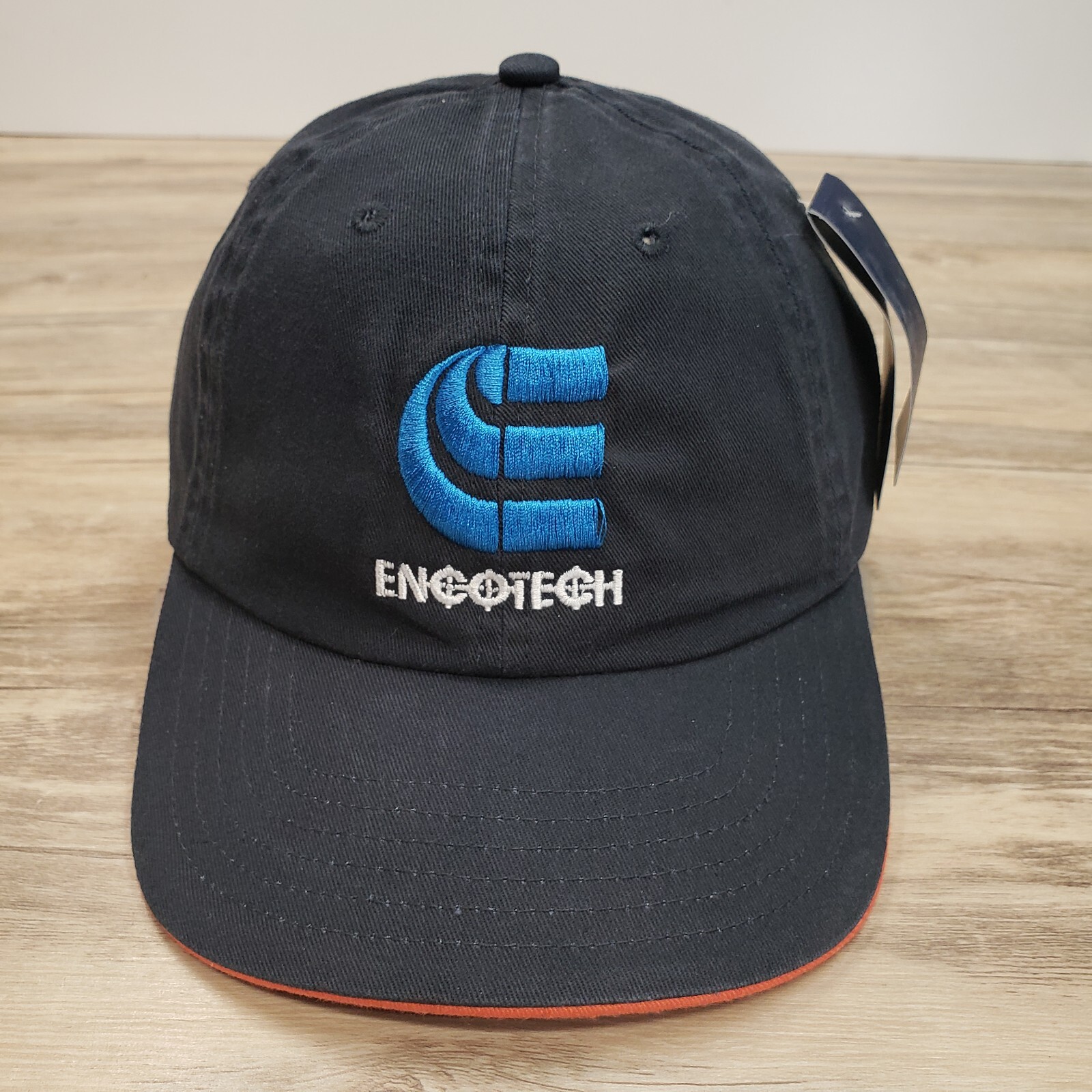 Encotech Engineering Hat Cap Strap Back Black Cot… - image 1