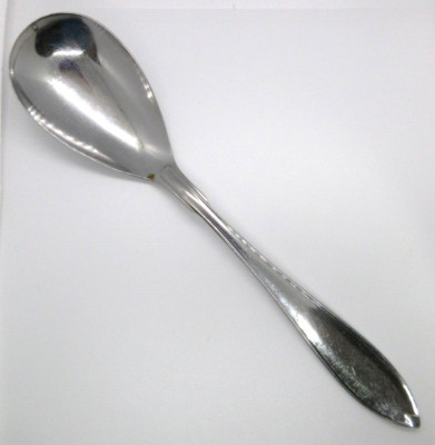 Gense GEN4 *1 Solid Serving Spoon*  8 1/2''  Satin Stainless Flatware  Sweden