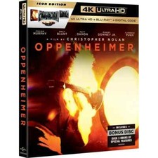 Oppenheimer Icon Edition Walmart Exclusive 4K UHD Blu-ray Digital Copy
