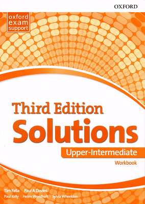 Oxford SOLUTIONS Third Edition Upper-Intermediate Workbook 9780194506519 @ NEW