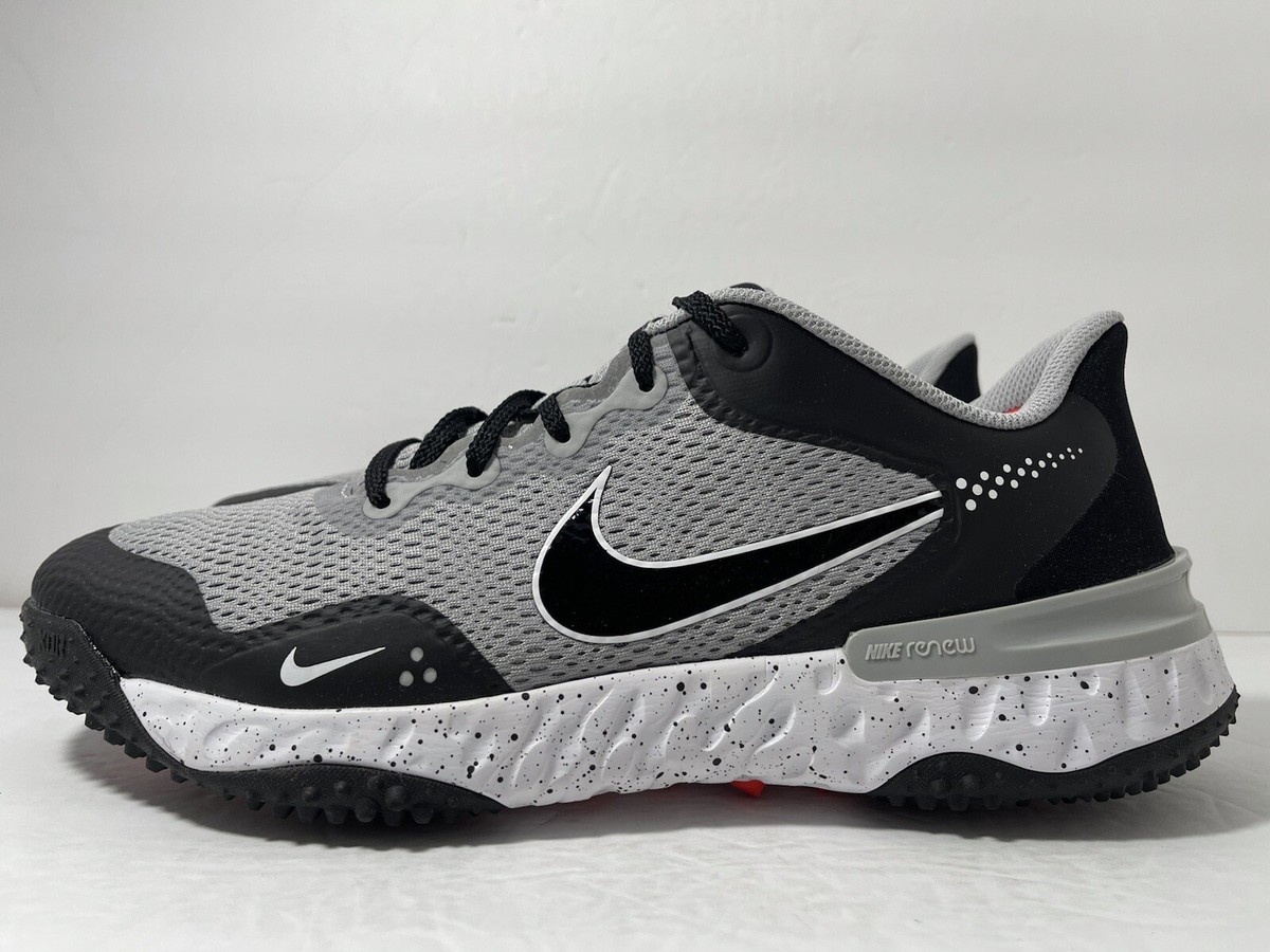 New Nike Alpha Huarache Elite 3 Turf Smoke Grey Black Sizes