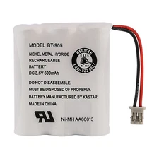 Kastar BT-905 BT905 BT-800 BT800 BT-1006 Rechargeable Battery for Uniden Phone