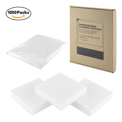 1000Pcs 2  x 2  Soft Square Cotton Flannel Gun Cleaning Patches with Carton Box
