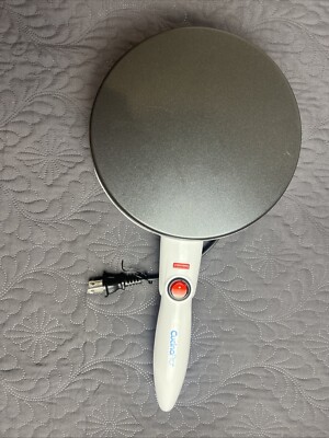 Cucina Pro Cordless Crepe Maker Non Stick Dipping Plate New No Spatula Or Box